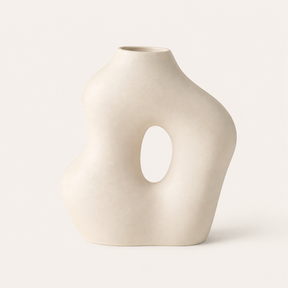 Luxnori® Sculpted Ceramic Vase™