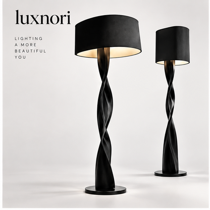 Luxnori® Sculptural Twist Floor Lamp
