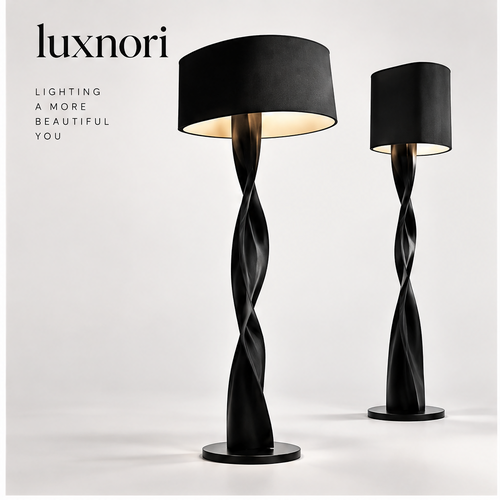 Luxnori® Sculptural Twist Floor Lamp