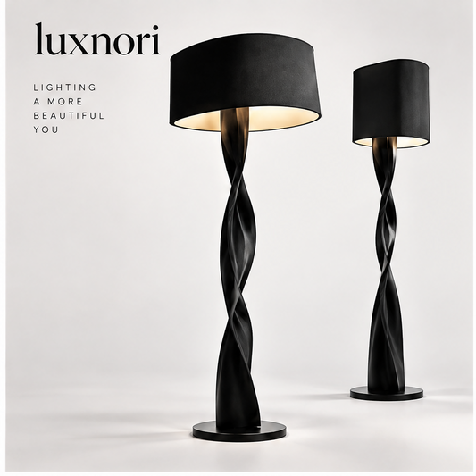 Luxnori® Sculptural Twist Floor Lamp