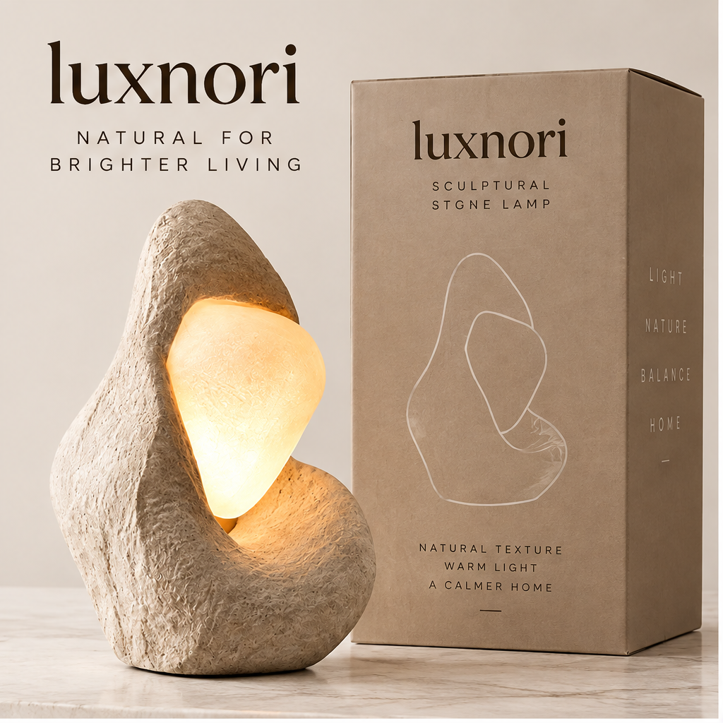 Luxnori® Sculptural Stone Lamp™