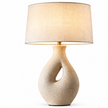 Luxnori® Sculptural Ceramic Table Lamp
