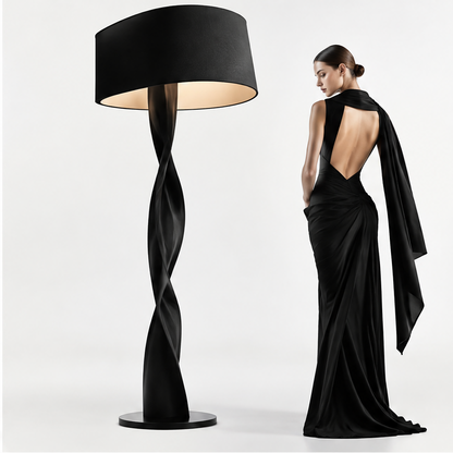 Luxnori® Sculptural Twist Floor Lamp