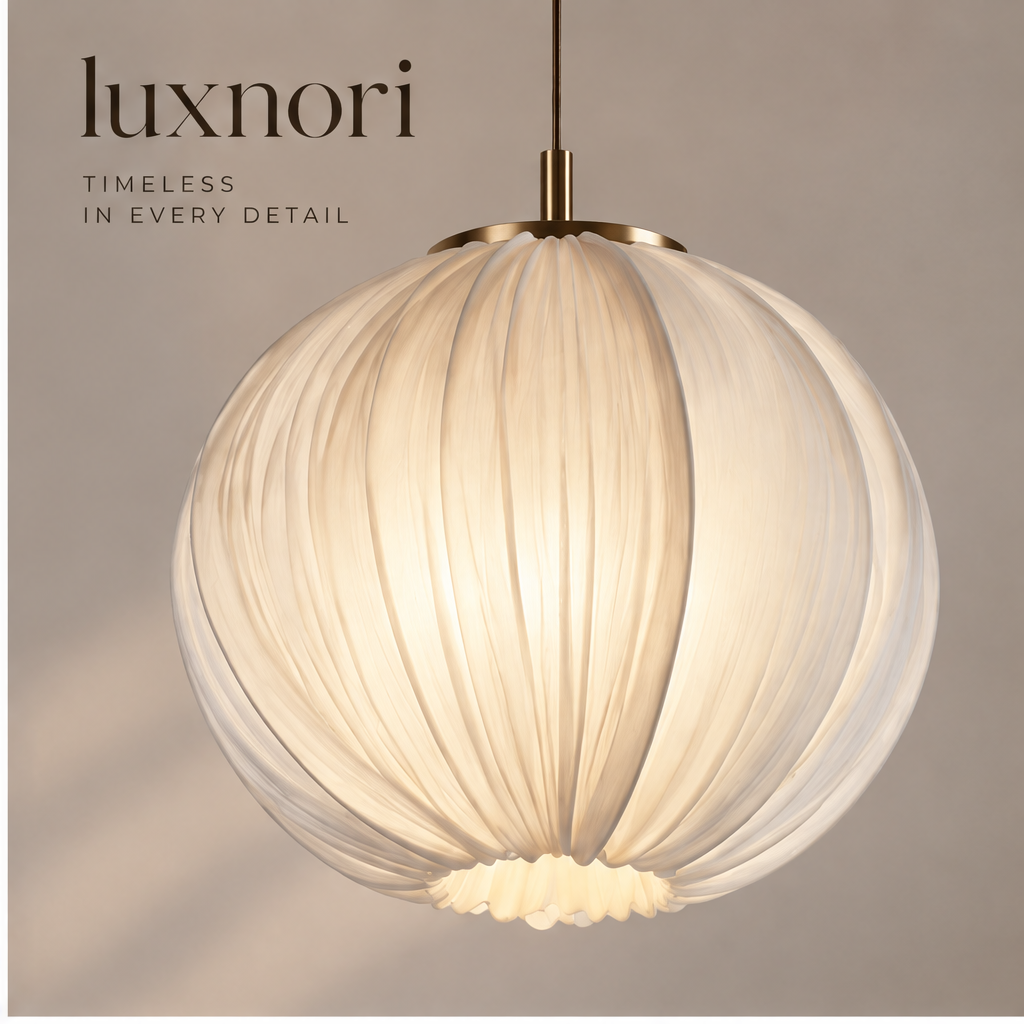 Luxnori® Spherical Draped Pendant Light™