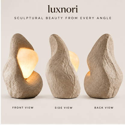 Luxnori® Sculptural Stone Lamp™