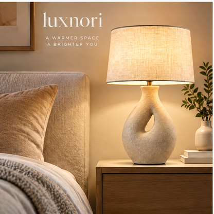 Luxnori® Sculpted Ceramic Vase™