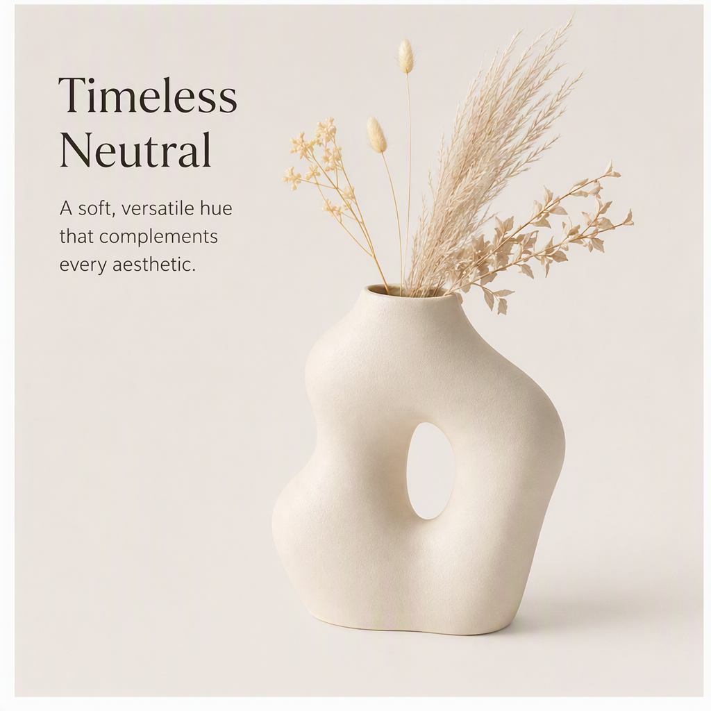Luxnori® Sculpted Ceramic Vase™