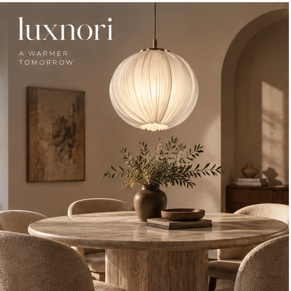 Luxnori® Spherical Draped Pendant Light™