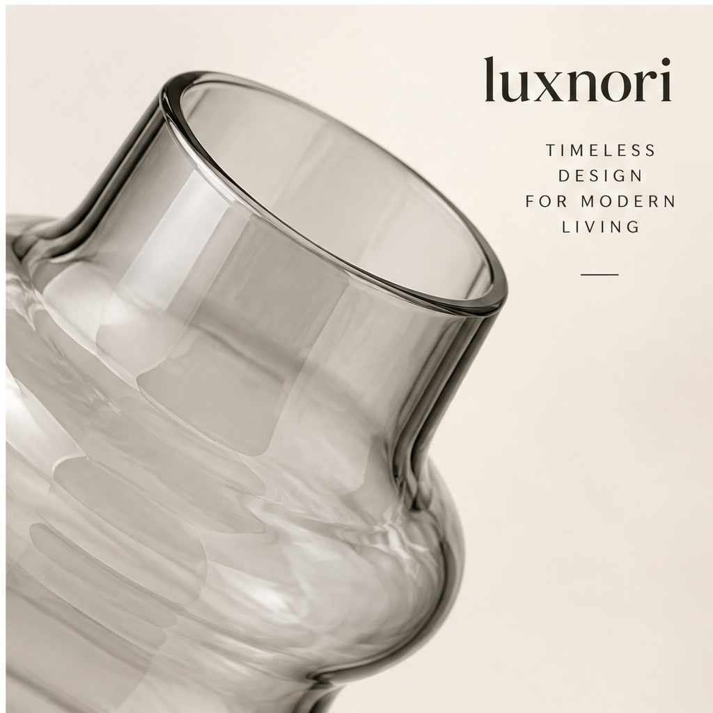 Luxnori® RippleWave Glass Vase