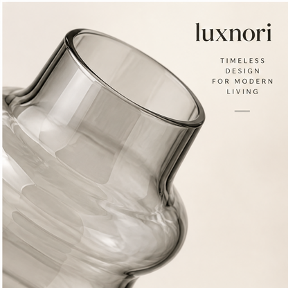 Luxnori® RippleWave Glass Vase
