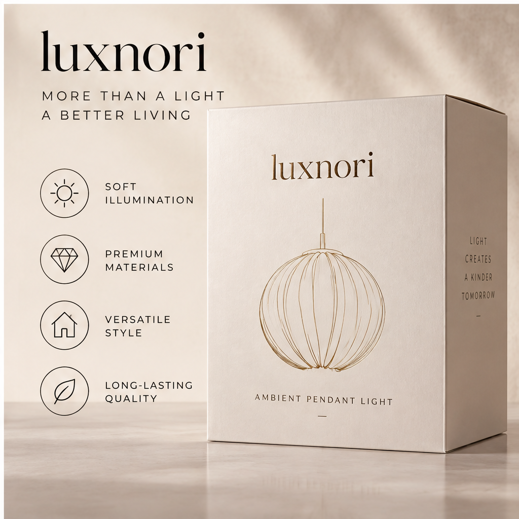 Luxnori® Spherical Draped Pendant Light™