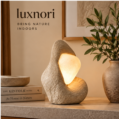 Luxnori® Sculptural Stone Lamp™